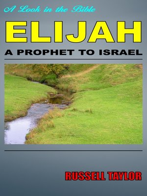 cover image of Elijah, Prophet to Israel